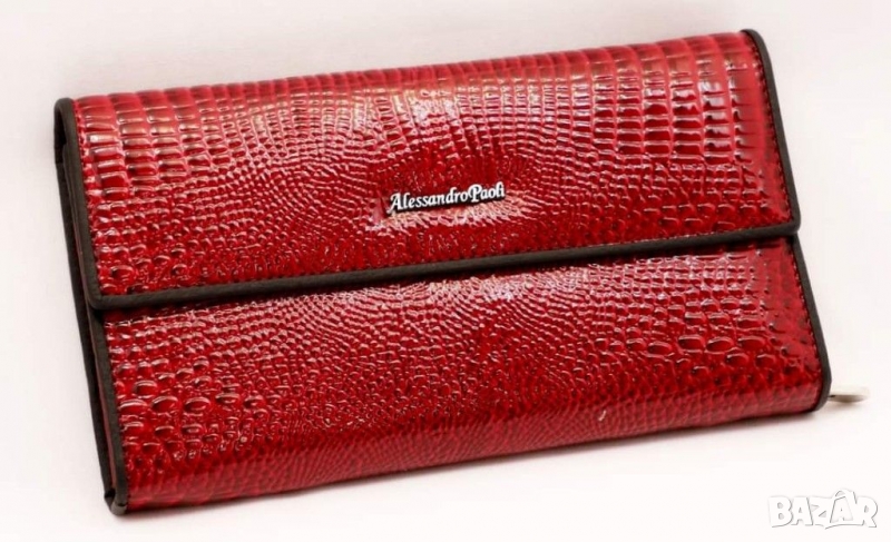 Голямо портмоне от ест. кожа, снимка 1