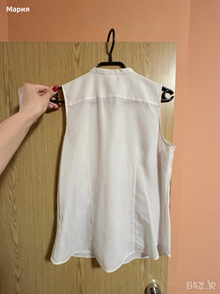 Елегантна риза без ръкав , снимка 1