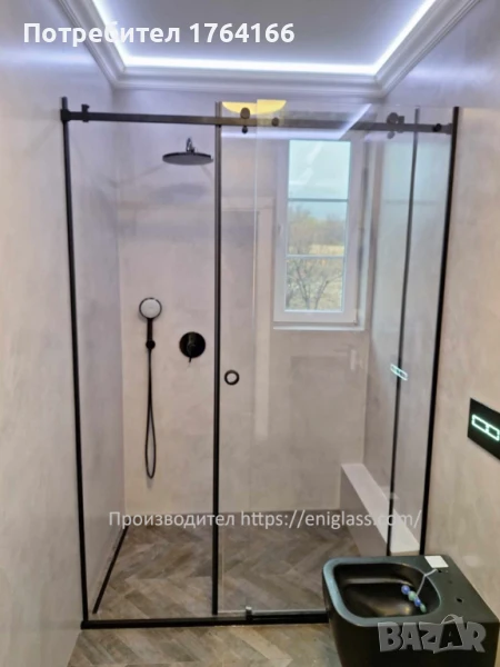 ДУШ КАБИНИ , ПРЕГРАДНИ СТЪКЛЕНИ ПАРАВАНИ, СТЪКЛЕНИ ВРАТИ, снимка 1