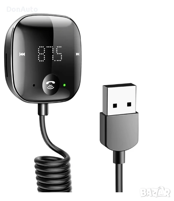 FM / Радио Bluetooth трансмитер, снимка 1
