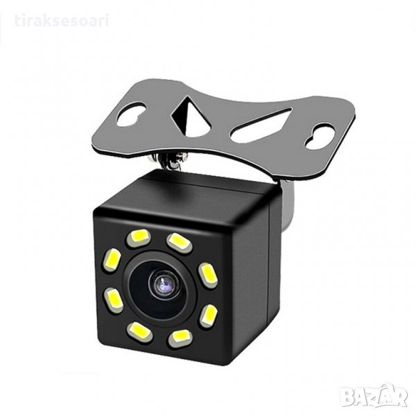 8 LED Камера за Задно Виждане Заден Ход Паркиране Парктроник Кола Автомобил, снимка 1