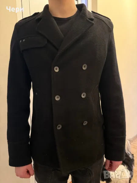 Мъжко палто Vintage Denim, снимка 1