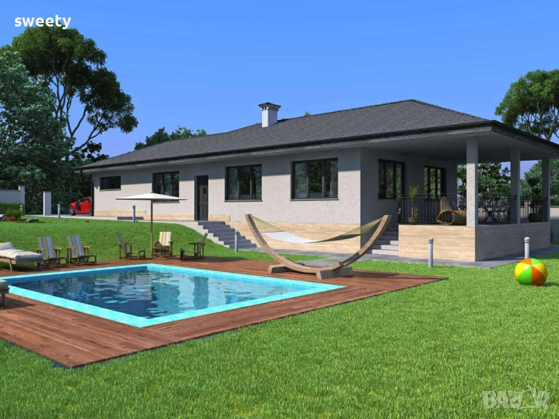 Продавам разкошна едноетажна къща, снимка 1