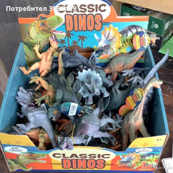 малки силиконови динозаври ( различни модели ), снимка 1