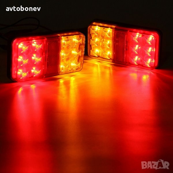LED стопове за ремарке/платформа 12V-05, снимка 1