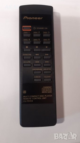 Дистанционно за cd PIONEER CU-PD104, снимка 1