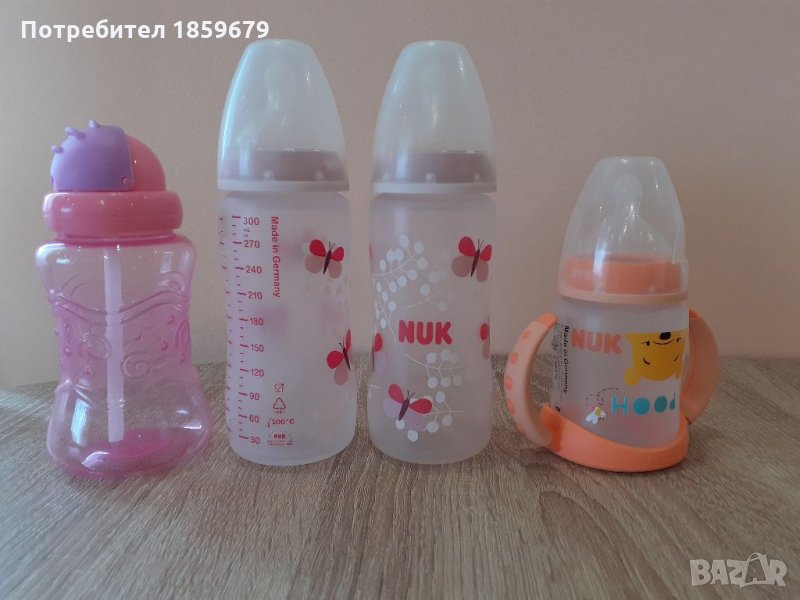 Бебешки шишета NUK, снимка 1
