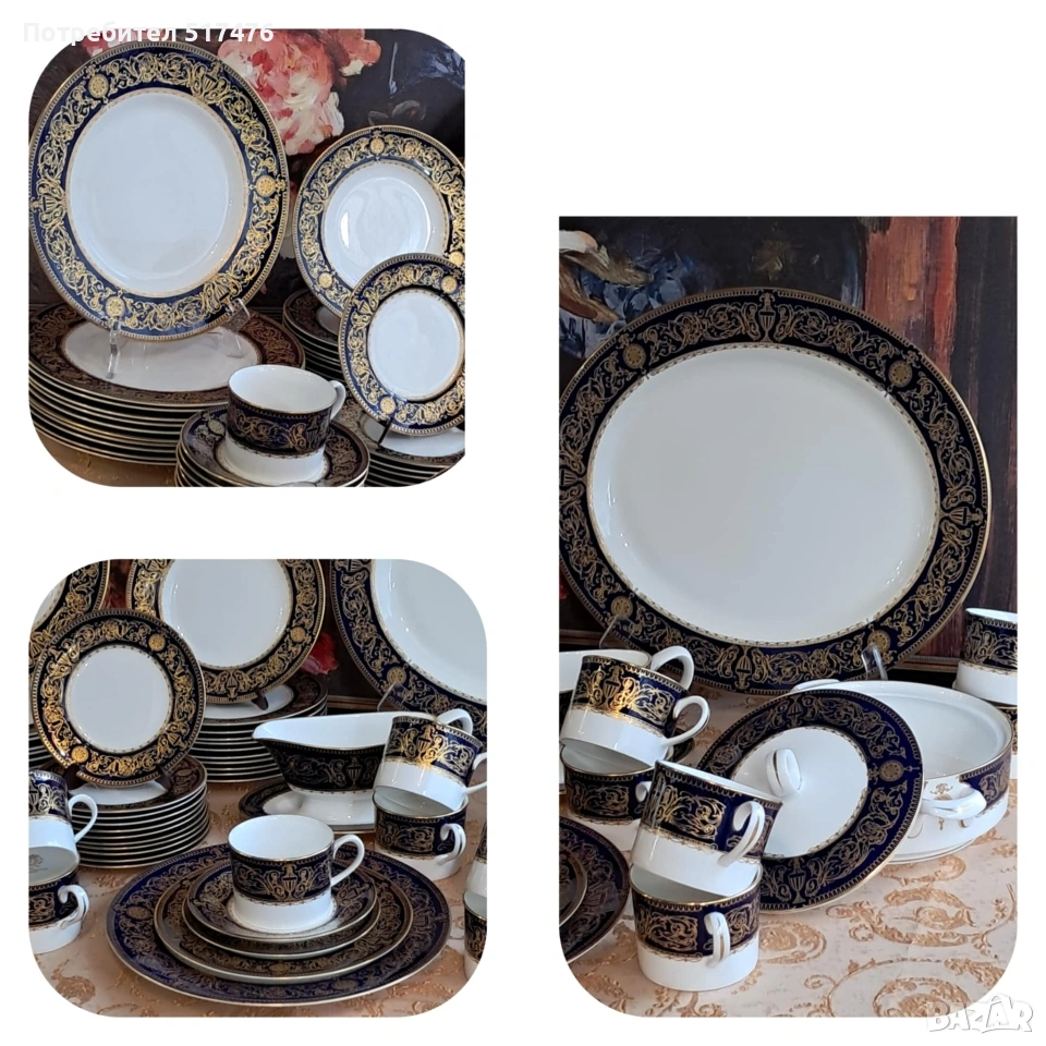 Royal Worcester порцеланов сервиз за 12 човека, снимка 1