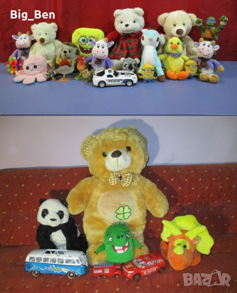 Много Детски Играчки - плюшени и пвц, снимка 1