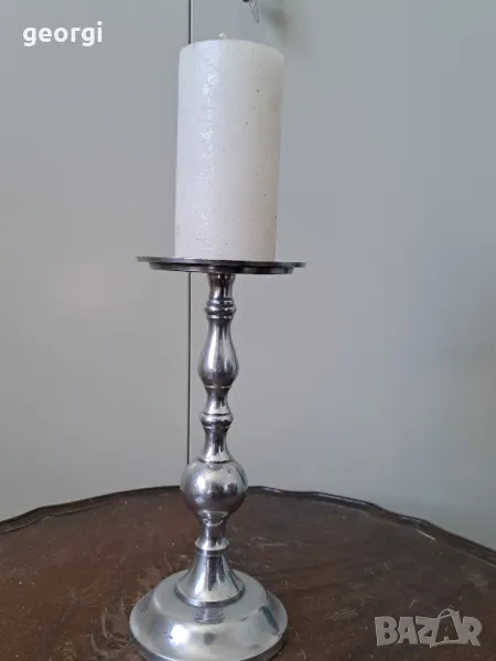 метален свещник    5/1, снимка 1