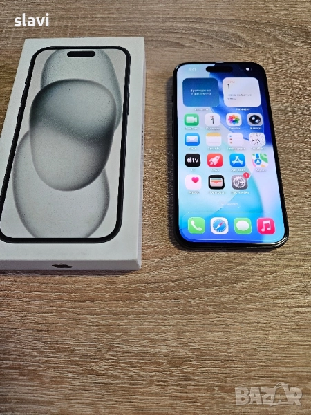 IPhone 15 128GB Батерия 88%, снимка 1