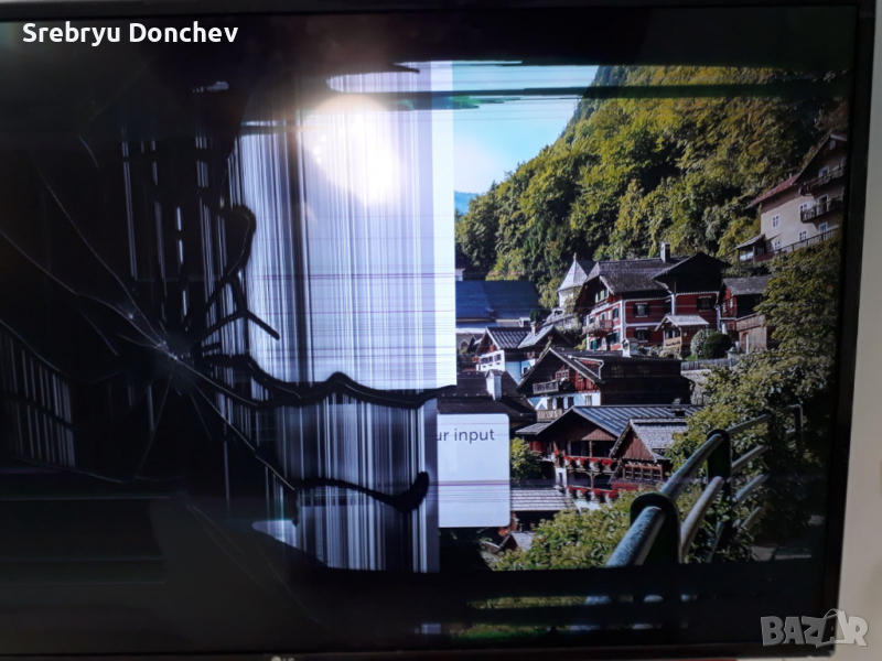 LG 43UJ6307 със счупен екран-LGP43DJ-17U1 EAX67209001(1.5)/EAX67133404(1.0)/HC430DGG-SLTL3-A11X , снимка 1