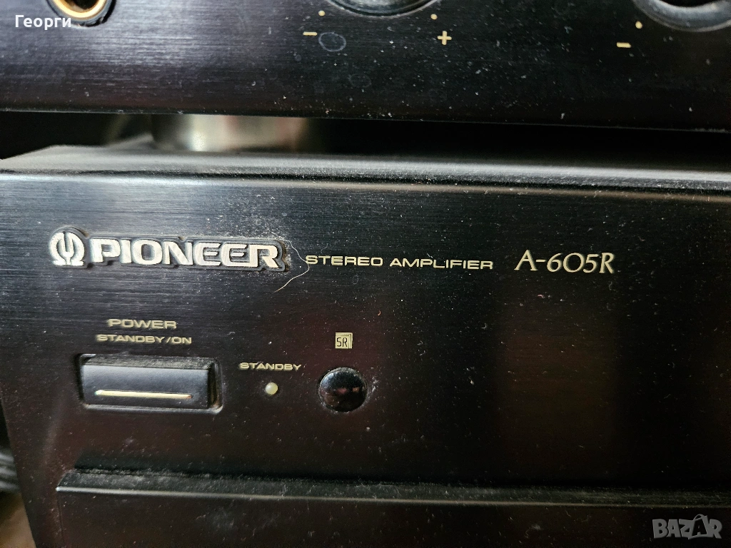 усилвател pioneer stereo amplifier A605R, снимка 1