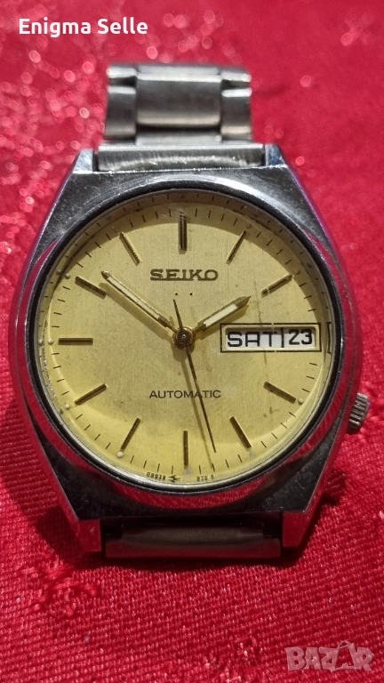 Seiko 5 мъжки автоматичен винтидж часовник 7009 - 8761, снимка 1