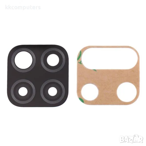 Стъкло камера за Huawei P40 Lite / Черно / Баркод : 563208, снимка 1