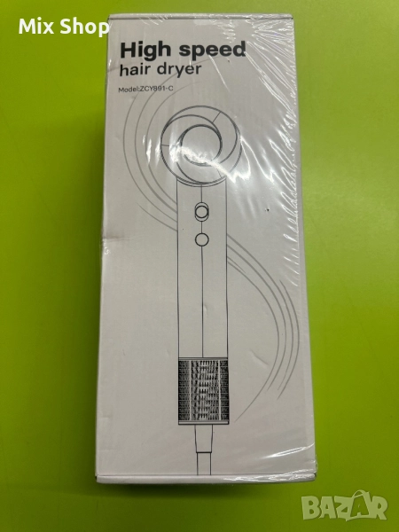 Нов Професионален високоскоростен Йонен сешоар с безчетков мотор за бързо изсушаване , снимка 1