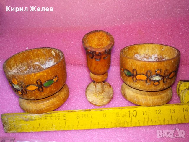 СТАР ДЕКОРАТИВЕН КОМПЛЕКТ ПИРОГРАФИРАНИ ДЪРВЕНИ МИНИАТЮРИ За КОЛЕКЦИЯ ТЕМАТИЧЕН ИНТЕРИОР 42943