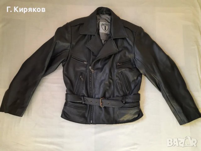 оригинално мъжко яке от естествена кожа, снимка 6 - Якета - 48365863