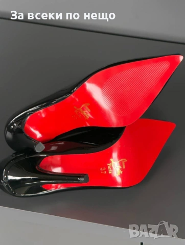 Christian Louboutin Дамски Обувки На Ток Кристиян Лоботин - 2 Налични Цвята Код SK880, снимка 6 - Дамски обувки на ток - 53226743