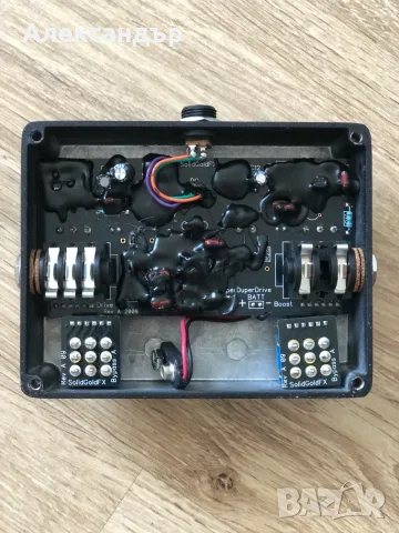 Ефект за китара SolidGoldFX SuperDuperDrive Overdrive/Boost Pedal, снимка 3 - Китари - 55742748