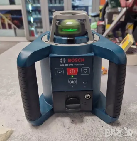 Ротационен лазер Bosch GRL 300 HVG комплект, снимка 2 - Измервателни инструменти - 50229933