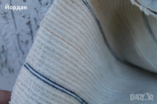 Ленена кърпа за завиване на хляб, снимка 2 - Антикварни и старинни предмети - 50363998