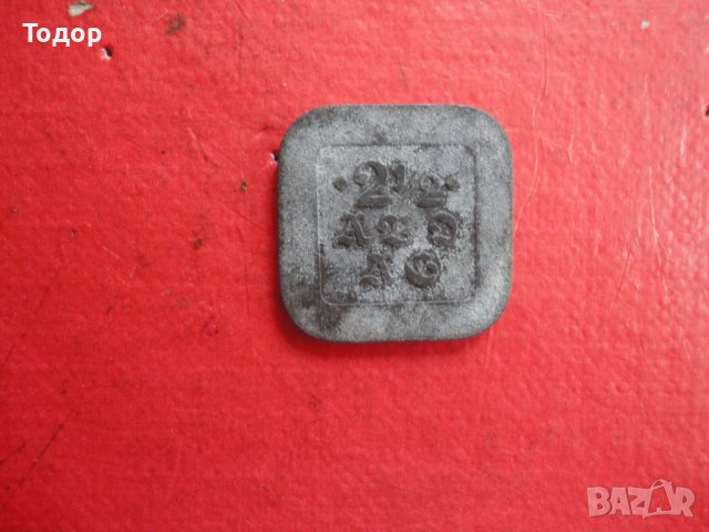 Стара немска монета жетон 1, снимка 3 - Нумизматика и бонистика - 41226218