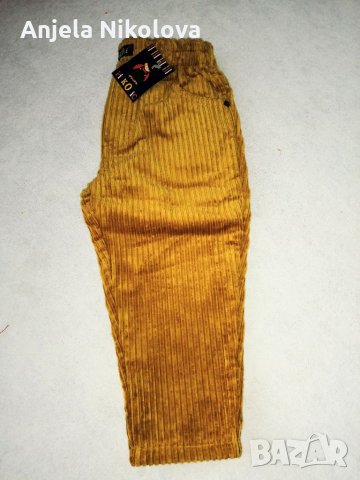 Панталони едро кадифе за 2 год. , снимка 2 - Детски панталони и дънки - 35690415