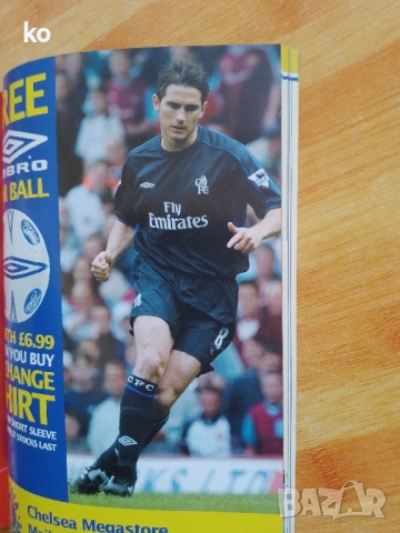 Chelsea FC-вестници клубни 2003,2004г,6 броя+2бр програми на Челси , снимка 4 - Списания и комикси - 51549154