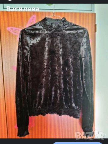 Блуза кадифе., снимка 6 - Блузи с дълъг ръкав и пуловери - 52813520