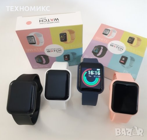 СМАРТ ЧАСОВНИК Y68, КРАЧКОМЕР, ДИСТАНЦИЯ, ПУЛСОМЕР, КАЛОРИИ, КРЪВНО,

