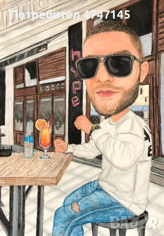 Рисувам карикатури шарж персонализиран подарък за всеки повод