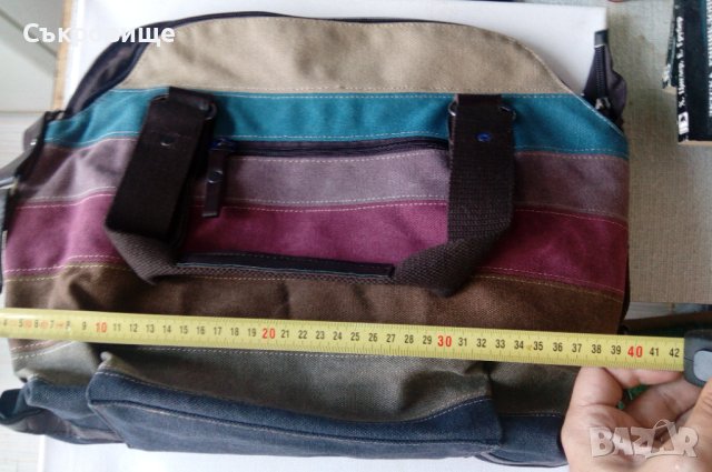 Нова шарена дамска чанта Snug Star с опция за презрамка, снимка 8 - Чанти - 40868735
