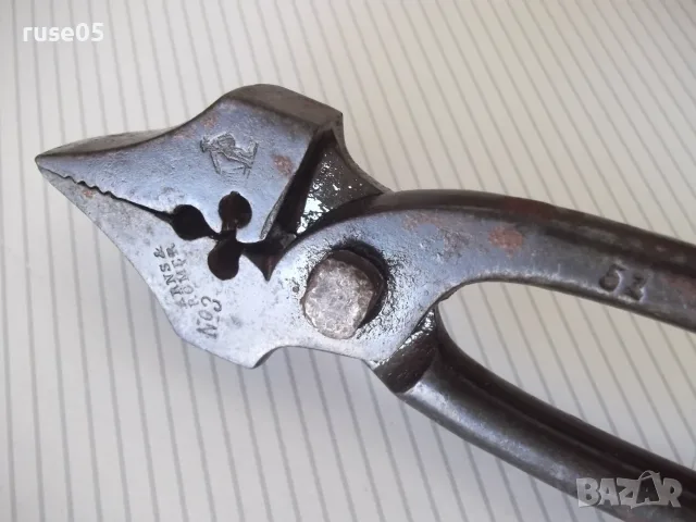 Клещи "Arns & Romer No3" стари , германски , обущарски, снимка 6 - Клещи - 56144966
