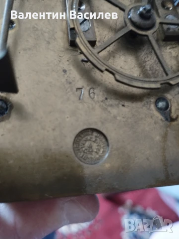 Френски стенен часовник , снимка 8 - Антикварни и старинни предмети - 50603150