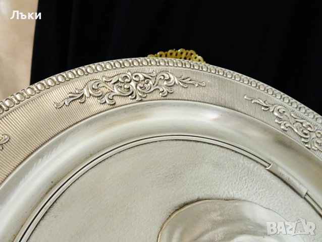 Калаена чиния Веселият пияница,Frans Hals,WMF,барок. , снимка 7 - Антикварни и старинни предмети - 52586967