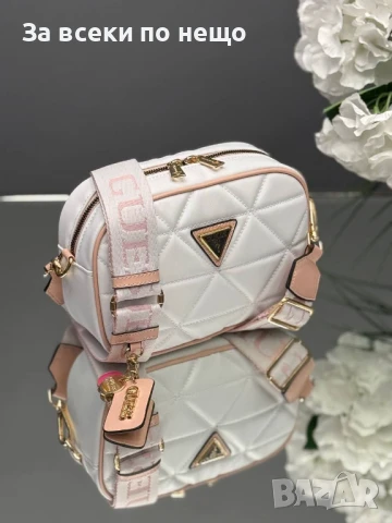 Guess Дамска Чанта С Дълга Дръжка За През Рамо Гес - Налични Различни Цветове Код E564, снимка 2 - Чанти - 50824756