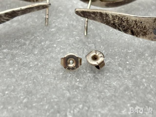 Сребърни Обеци (проба 925)-15,69 грама, снимка 9 - Обеци - 53518831