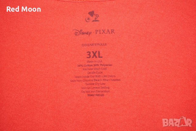 Оригинална Тениска на Disney Pixar Размер 3XL Made in USA, снимка 15 - Колекции - 42142638