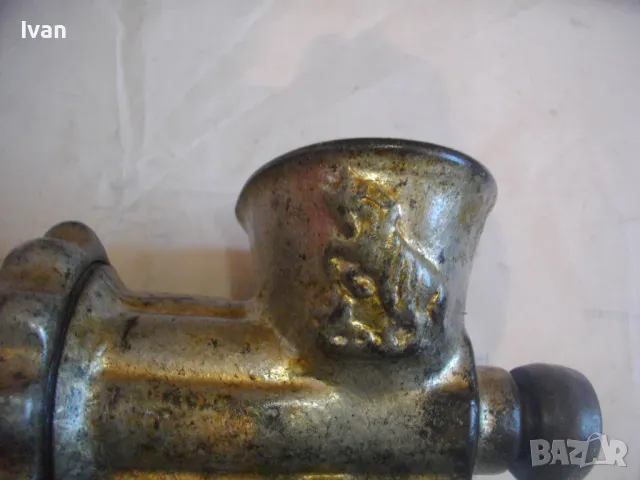 1973г. РУСКА СССР СОЦ РЕТРО ВИНТИДЖ РЪЧНА МЕСОМЕЛАЧКА РАЗМЕР №5 ПОЧТИ НОВА МАСИВНА, снимка 6 - Други инструменти - 48062465