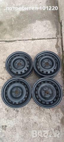 4 бр. железни джанти 14"