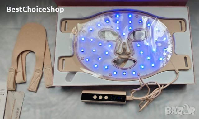 LED маска за лице - Spectral Mask Instrument - Anty Age, снимка 9 - Козметика за лице - 53501389