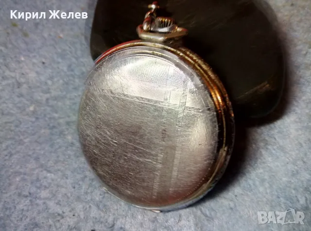 TEGRA EXTRA SWISS MADE 16 JEWELS Стар РЯДЪК КОЛЕКЦИОНЕРСКИ ШВЕЙЦАРСКИ ДЖОБЕН ЧАСОВНИК 48366, снимка 4 - Джобни - 48035106