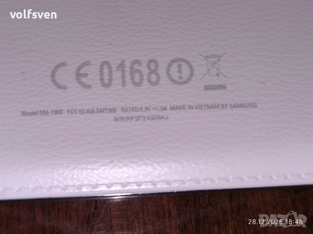 Tаблет 12 инча -SAMSUNG -SM-T900, снимка 3 - Таблети - 52928415