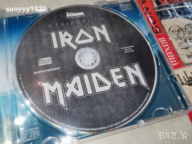 IRON MAIDEN CD-ВНОС GERMANY 1303261329H2E6R, снимка 3 - CD дискове - 53825295