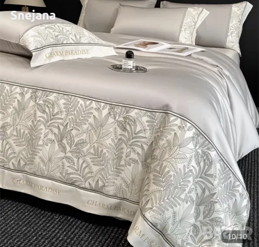 спално бельо по 43€ от 120€ памучен сатен, снимка 2 - Спално бельо - 56110305