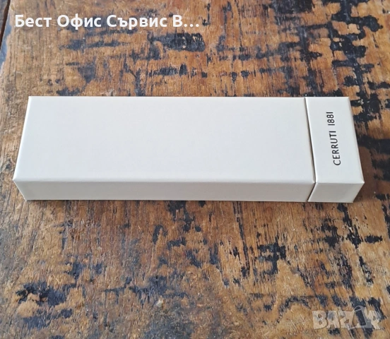 химикалка Cerruti 1881 Черути Austin Diamond сребро хром с розово злато, снимка 13 - Ученически пособия, канцеларски материали - 53337431