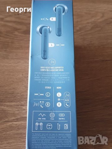 Слушалки JBL Tune 255 TWS, снимка 4 - Bluetooth слушалки - 41705309