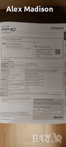 Дигитално пиано ROLAND FP-10, снимка 7 - Пиана - 53433811