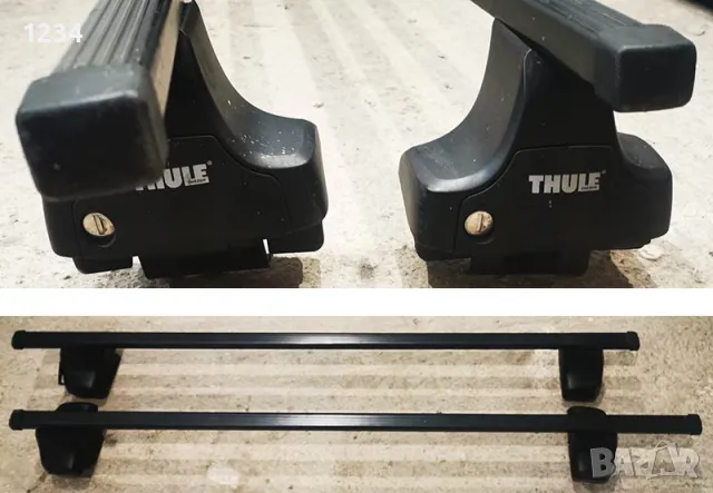 Багажник напречни греди THULE рейки за VOLKSWAGEN Polo 3-врати след 2010